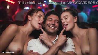 [AI-generated] TAKE THAT! - Music Short Clip: Bare Dancers & Hawt Striptease Party (see with sound)