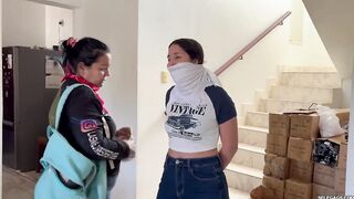 Fantasizing eighteen-year-old Taped & Gagged by Masked mother I'd like to fuck