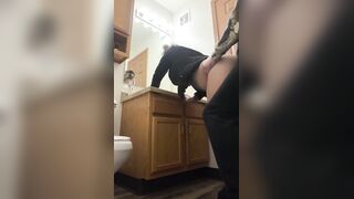 Bitch Wife Sneaks Away to Get Screwed in Baths