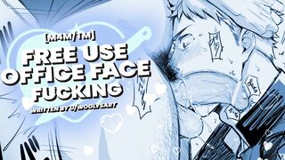 Getting Throatfucked as a Free Use Office Toy - AUDIO EROTICA FOR HOMO DUDES