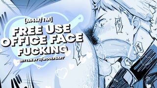 Getting Throatfucked as a Free Use Office Toy - AUDIO EROTICA FOR HOMO DUDES