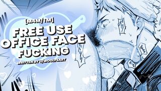 Getting Throatfucked as a Free Use Office Toy - AUDIO EROTICA FOR HOMO DUDES