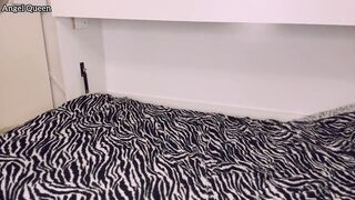 Preggy Secretary, Large Abdomen Lotion Massage & Sex-toy Ride