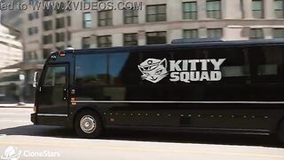 Kitty Squad: Likewise Hawt for Crowd Control (AI Generated)