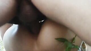 German Doxy in Hose Got Her Booty Screwed in the Forest