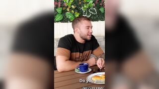 Redhead with Breast Piercing Gives Me Coffee, Large Booty, Pink Vagina and Oral sex - Andrea Castro & Brian Evansx