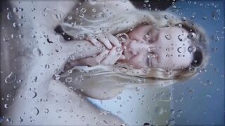 Blond Older Wife Enjoys Sex on Rainy Day