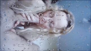 Blond Older Wife Enjoys Sex on Rainy Day