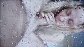 Blond Older Wife Enjoys Sex on Rainy Day