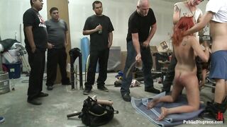 Belt-on Screwed and Fisted for the 1st Time