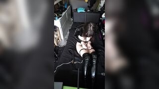 stuck to daybed with ice lock