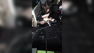 stuck to daybed with ice lock