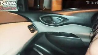A floozy asks her ally for a ride, gets in undressed, just now goes down on his wang and asks him to screw her in the streets of Goiânia (FULL MOVIE SCENE ON RED)