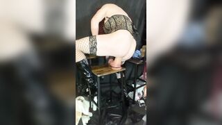 Corset and large tail