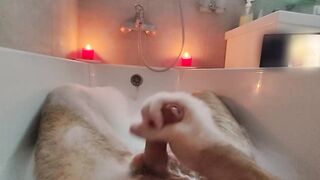 Bubble Baths Solo — Foam, Candlelight & an Intensive Ending