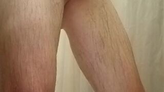 Showering with my fresh toy