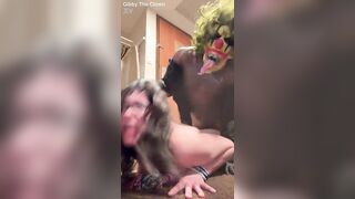 Nerdy White Mommy Gets Her Vagina EMERGED IN LARGE EBONY RAMROD