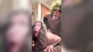 Nerdy White Mommy Gets Her Vagina EMERGED IN LARGE EBONY RAMROD