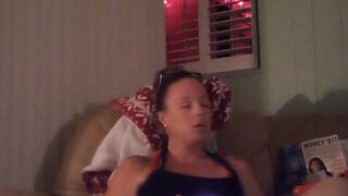 Wife gets lascivious when playing movie games and I must screw each night after that babe plays clip games