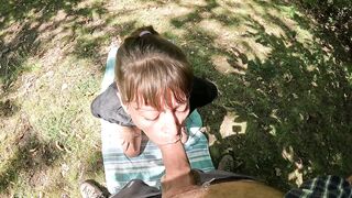 mother I'd like to fuck Hiking Gets Urinated On By Farmer Whilst Sucking His Shlong