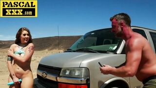 Sun-Baked and Lustful - mother I'd like to fuck Gets It Coarse in the Desert