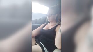 I see and film angel filming up her own minidress and flashing her snatch and pulling her brassiere down