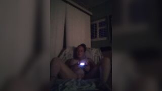White beauty always gets slutty when playing movie games and this babe will screw later