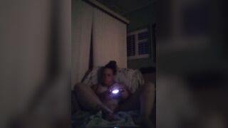 White beauty always gets slutty when playing movie games and this babe will screw later