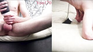 college guys worshiping you170's massive cum