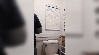 Mamma Pissing In Public Baths At The Store