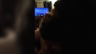 Pov oral sex facial and cum on titties (charming thick beauty groaning during the time that sucking rod and supplicates for cum)