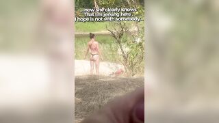 This babe liked me and i show her my body