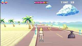 FInishing My Rollerblading BY BANGING ALL BEACH BOYZ! - Rollerbabe