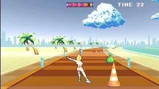 FInishing My Rollerblading BY BANGING ALL BEACH BOYZ! - Rollerbabe