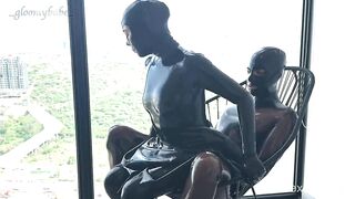 Sexy Session on the String Chair T1, Gloomy Gives Me Enjoyment - Alex Latex