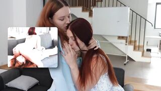 This Is Just Fire! 2 Redheads Are Having Very Vehement Lesbo Sex