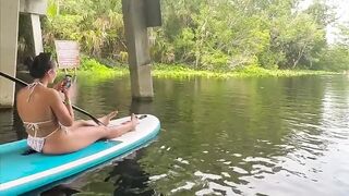 Sneaky in the Springs with Kiki Perspired Car Sex