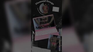Red Bikini Butt Clapping
