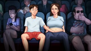 Sexy Mamma And Stepsister Merely Exclusively Bang The Tenant On A Every single day - Summertime Saga