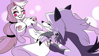 Helluva boss and Hazbin porn crossover
