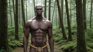 A large breast explorer gets lost in the jungle. That babe has to have sex with the tribal leader in swap for getting out the forest