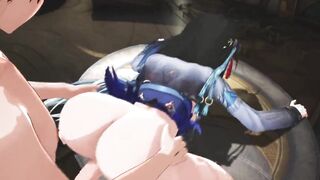 Wuthering Waves - Yangyang and Rover Private Sex Scene - CG Manga Animation