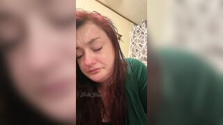 Constipation WC Struggle Close up of My Face with Desperation and Weeping by Bella Blast