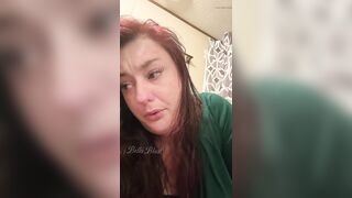 Constipation WC Struggle Close up of My Face with Desperation and Weeping by Bella Blast