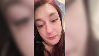 Constipation WC Struggle Close up of My Face with Desperation and Weeping by Bella Blast