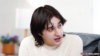 Lesbo mother i'd like to fuck Rachel Ramsey desires to try having sex with males.Shes doing it with her stepson.The chap licks his stepmoms vagina then bangs her gently.