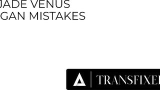 TRANSFIXED - Trans Jade Venus Helps Megan Mistakes Lose Virginity In Vehement Hardcore Bang