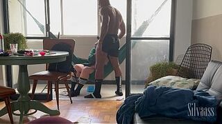 That nasty ebony stud waited for me to contact my spouse and then this chab drilled me priceless in front of the camera.