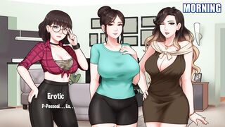 Abode Chores #41: Foursome with all the hawt cuties in the abode