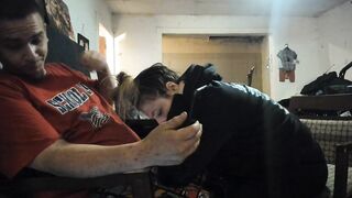 So cuz my stepsister is your daughter means what !! Wtf suck my weenie now wench